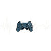Gaming-Controller Heartbeat Gamer T-Shirt