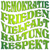 DEMOKRATIE - HALTUNG GRÜN