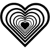 Black Infinity Heart