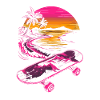 Retro Skateboard