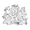 Coole Mutter Handschrift Graffiti