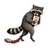 Mahjong Joker Heist Waschbär