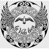 LaVida Loca Wing Kreis Tattoo