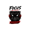 Schwarzer Panther Be Silent Dominate