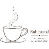 Ruhestand – Filigraner Text & Kaffeetasse Design