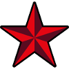 Red Star (Revolution / Outline / 3C)