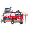 Canada Camper Motif Vanlife Camping Vacation