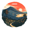 Lombok Volcanic Landscape Sunset
