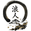 Ronin im Enso-Kreis