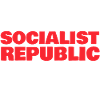 Bold Red Slogan Republic Tee
