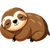 Sleeping sloth