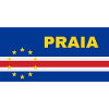 Praia in Cabo Verde Flag