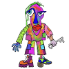 Bunte-Figur