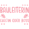 Bauleiterin oder Chefin - Bauleitung