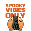 Black Cat Halloween – Spooky Vibes Only