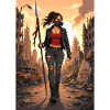 Punk Warrior in Ruins