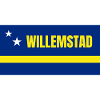 Willemstad in Curaçao Flag