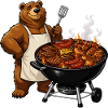 Bear on the Grill – BBQ Master