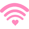 Heart Wifi Wifi Logo