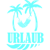 URLAUB Palmen Hängematte Design