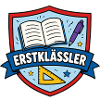 Erstklässler Lernheld Schild