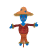 Susi Scarecrow Child Motif