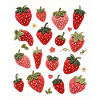sixteen unique crochet strawberries
