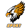 Sports Eagle Orange White
