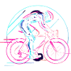 Cyclist Steampunk
