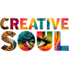 Creative Soul Bunt Künstler Spruch