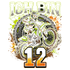 Ich bin 12 Motocross Fahrer