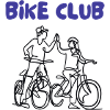 Bike Club Line Drawing
