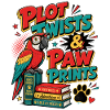 Books & Pets Parrot Reader Gift