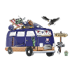 USA Camper Motif Vanlife Camping Vacation
