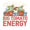 Small balcony Great tomato energy