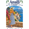 Amalfi Küstenblick Kleid-Print