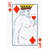 King of Diamonds – Funny Playing Card