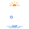Lake Life Sunrise Badge