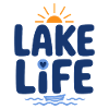 Lake Life Sunset Logo