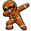 Dabbing Lebkuchenmann