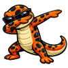 Dabbing Salamander