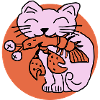 Cat eats cancer