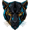 Geometric Panther