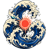 Solar Ocean Waves