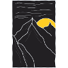 Mountain Silhouette Sunset