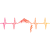 Climbing Sunset Heartbeat Climber