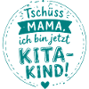 Tschüss Mama Kita Kind Design