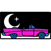 Retro 80s Convertible Graphic