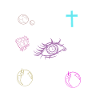 Auge Bibel Kreuz