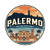 Reiseabzeichen der Kathedrale Retro Palermo